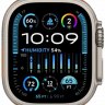 Apple Watch Ultra 2 49мм, корпус из титана, ремешок Ocean оранжевого цвета