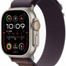 Apple Watch Ultra 2 49мм, корпус из титана, ремешок Alpine цвета индиго