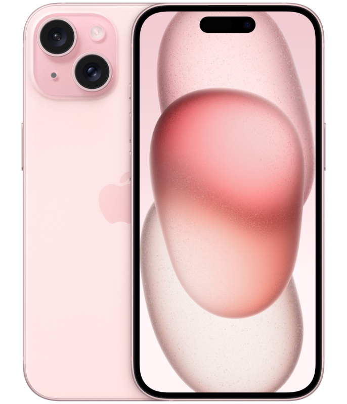 Смартфон Apple iPhone 15 128GB Pink Dual SIM (nano-SIM)